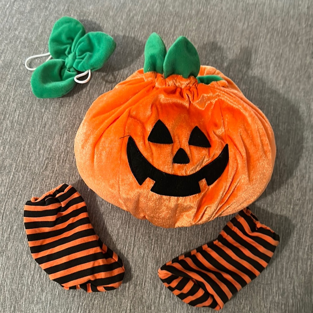 Build A Bear Pumpkin Costume
